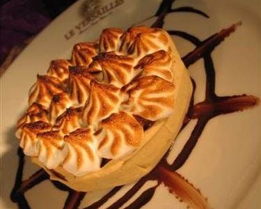 TARTE AU CHOCOLAT MERINGUEE